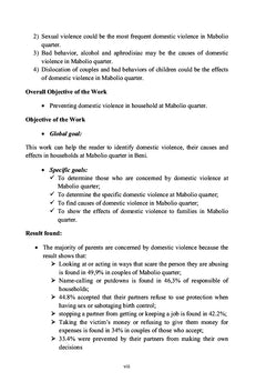 Domestic violence in Mabolio Quarter, Beni North Kivu, DRCongo