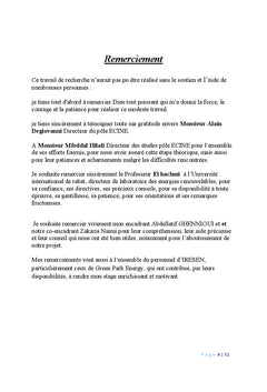 Conception d'une unite mobile de Dessalement de l'eau saumAtre