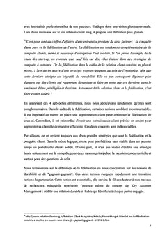 La fidélisation des comptes clés B2B