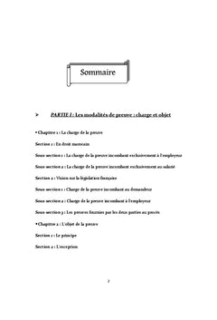 Les moyens de preuve en droit du travail