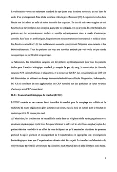 Bacteriologie des exacerbations aiguës des BPCO en Tunisie