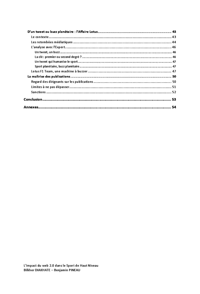 L'impact des reseaux sociaux chez les sportifs de haut niveau