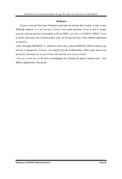 Production et commercialisation du gari fin dans Adja-Ouèrè