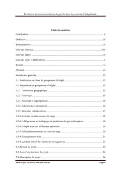 Production et commercialisation du gari fin dans Adja-Ouèrè