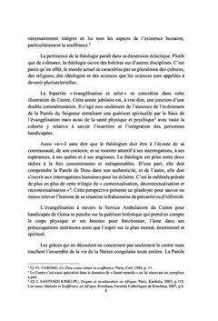 Evangélisation et guérison holistique