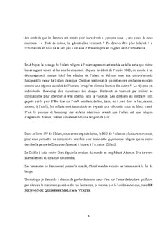 Le CV de l'Islam