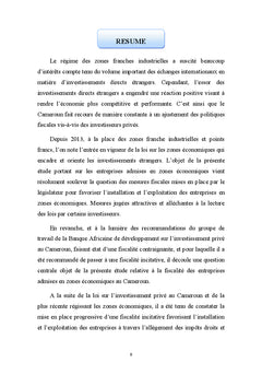 La fiscalité des entreprises admises en zones économiques au Cameroun