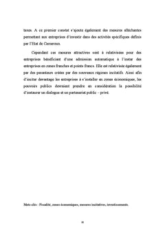 La fiscalité des entreprises admises en zones économiques au Cameroun