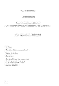 Paroles de poète