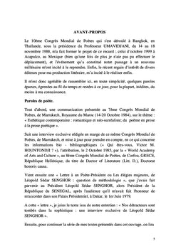 Paroles de poète