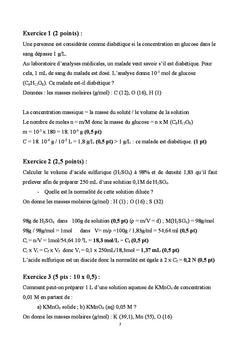 Structure et proprietes de la matiere - thermodynamique