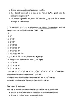 Structure et proprietes de la matiere - thermodynamique