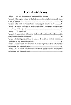 Estimation de volume de migration par un modele de gravite