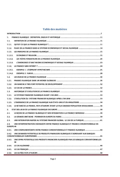 Finance Islamique en Europe : Etats des lieux et perspectives