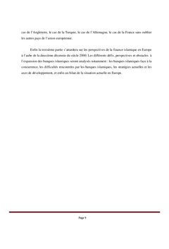 Finance Islamique en Europe : Etats des lieux et perspectives