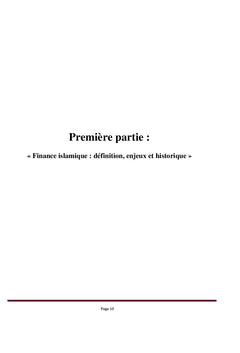 Finance Islamique en Europe : Etats des lieux et perspectives