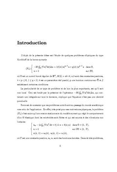 Multiplicité des solutions pour des problèmes de Kirchhoff
