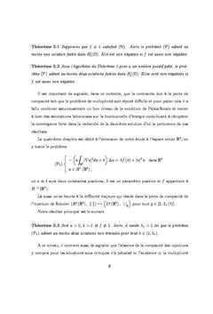 Multiplicité des solutions pour des problèmes de Kirchhoff