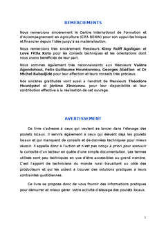 Gagnez de l'Argent par l'elevage des Poulets Locaux