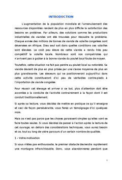 Gagnez de l'Argent par l'elevage des Poulets Locaux