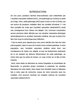 Stress et Accident Vasculaire Cérébral: Lien de Causalité