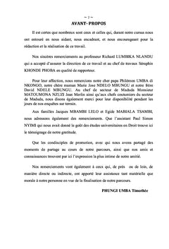 Difficultés des autorités coutumières en RDC