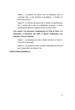 Le constitutionnalisme en Europe de l'Est et dans le monde arabe