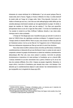 Le constitutionnalisme en Europe de l'Est et dans le monde arabe