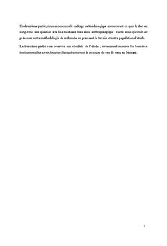 Le don de sang, une modernite problematique