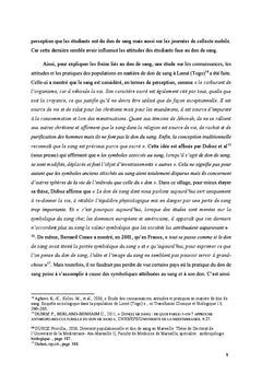 Le don de sang, une modernite problematique