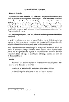 Un Migrant sans abri à la merci de la forêt