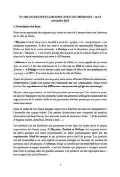 Un Migrant sans abri à la merci de la forêt