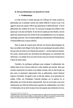 Les médias et le phénomène des enfants de la rue