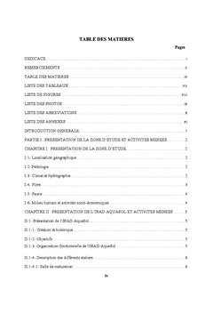 Elevage des crevettes au Cameroun (activités de suivi et de recherche)