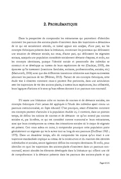 Des parcours hors-norme à l'épreuve du stigmate social