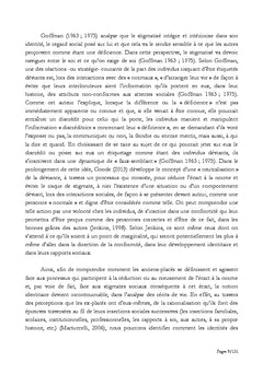 Des parcours hors-norme à l'épreuve du stigmate social