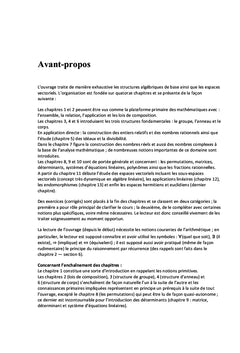 Structures et algèbre linéaire