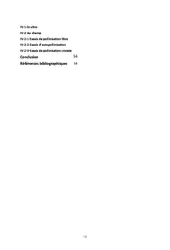 Etude de la biologie florale de la variété Meski cultivée à Zaghouan