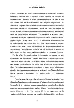 Effets du paillage et des abris sur la régénération de jeunes chênes