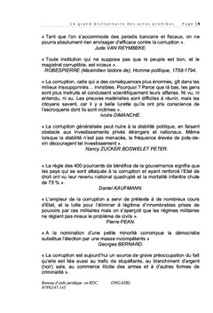 Le grand dictionnaire des actes prohibés (infractions)