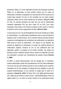 Evaluation des comprimés à base de la quinine
