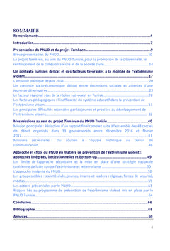 Comprendre l'extrémisme violent en Tunisie