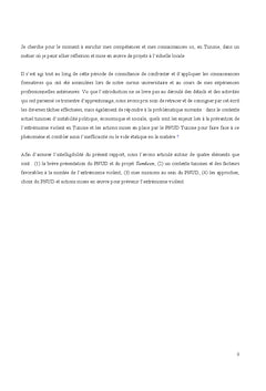 Comprendre l'extrémisme violent en Tunisie