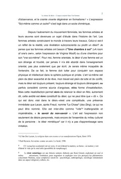Le silence du desir-L'espace corporel dans l'art feminin