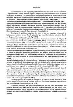 Oxydation Chimique et Remédiation des Sites