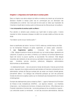L'audit et bonne gouvernance des dépenses publiques au Maroc