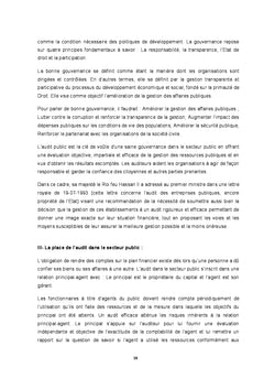 L'audit et bonne gouvernance des dépenses publiques au Maroc