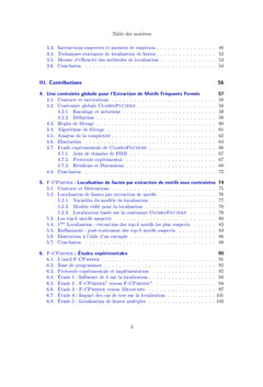 Fouille de motifs basée sur la programmation par contraintes
