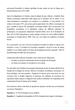 Analyse du taux de change d'équilibre