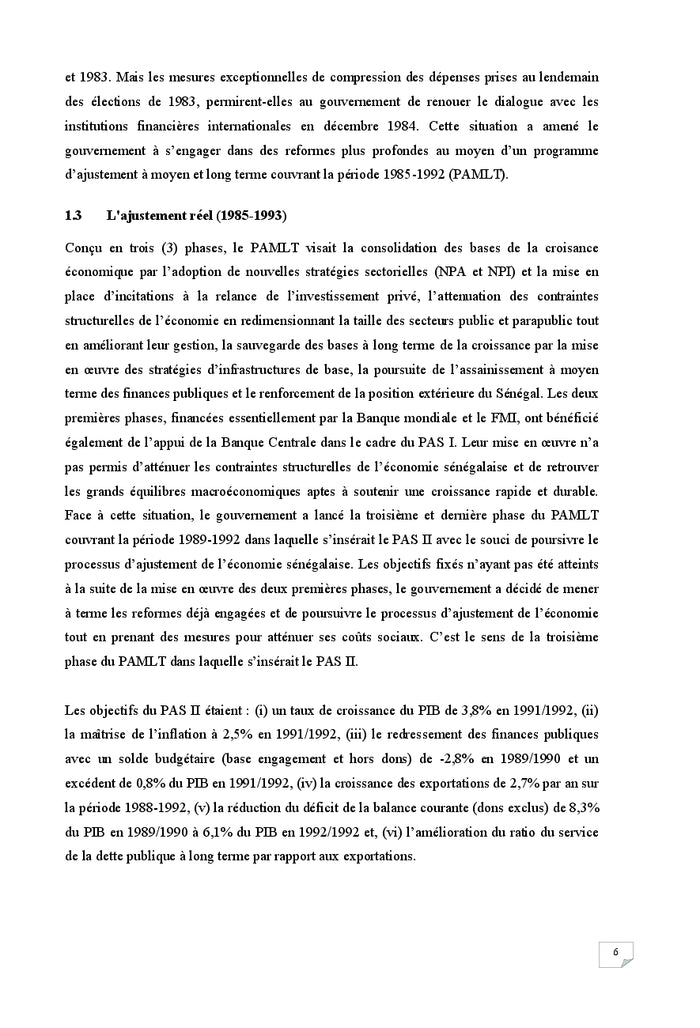 Analyse du taux de change d'équilibre